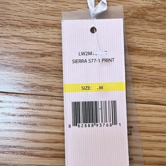 New! Nanette Lepore medium sierra print ruffled ruched top. - Picture 5 of 8